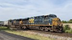 CSX 5215 leads an ethanol train.